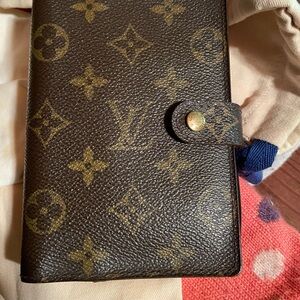 LOUIS VUITTON Monogram Agenda PM Day Planner Cover